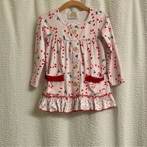 Buttons & Bows Christmas Outfit